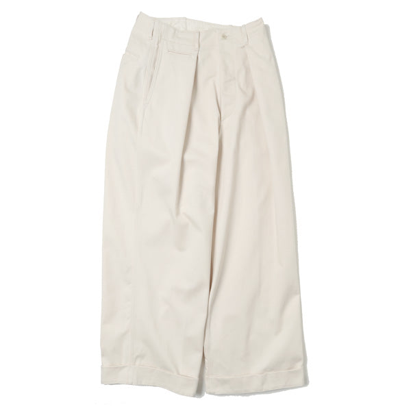 41 KHAKI WIDE ORGANIC COTTON DRILL (RAW WHITE)