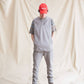 DWELLER EASY RIB PANTS COTTON SWEAT