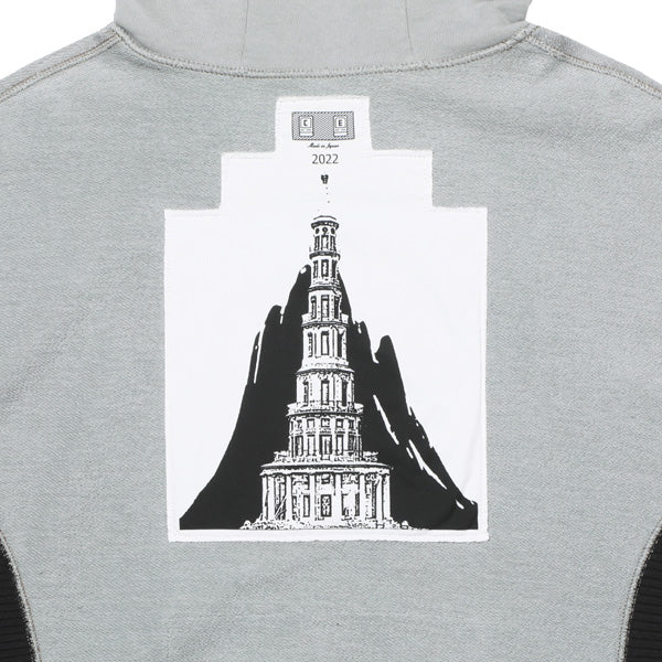 WIDE RIB CUT HEAVY HOODY