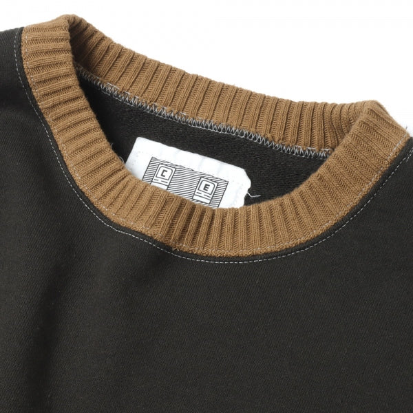 WIDE RIB CUT CREW NECK