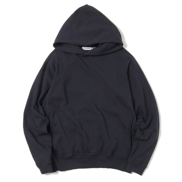 DWELLER HOODY L/S COTTON SWEAT OVERDYED