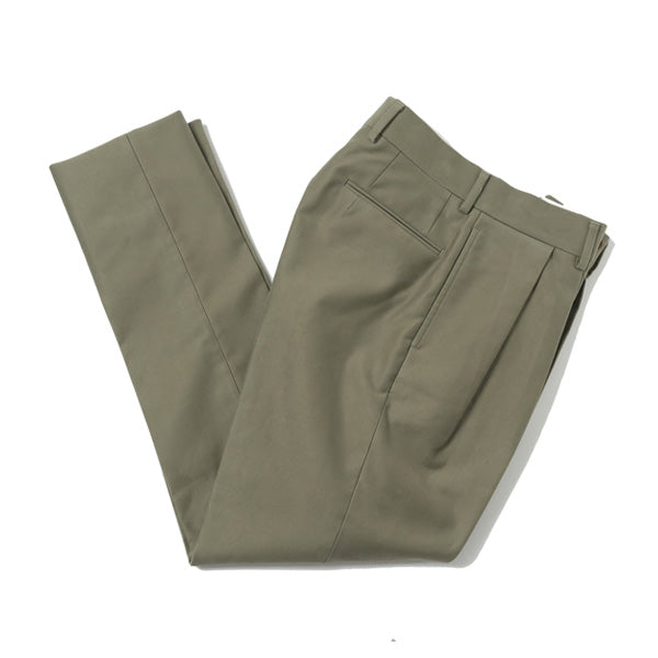 Cotton / Cashmere Moleskin Tapered