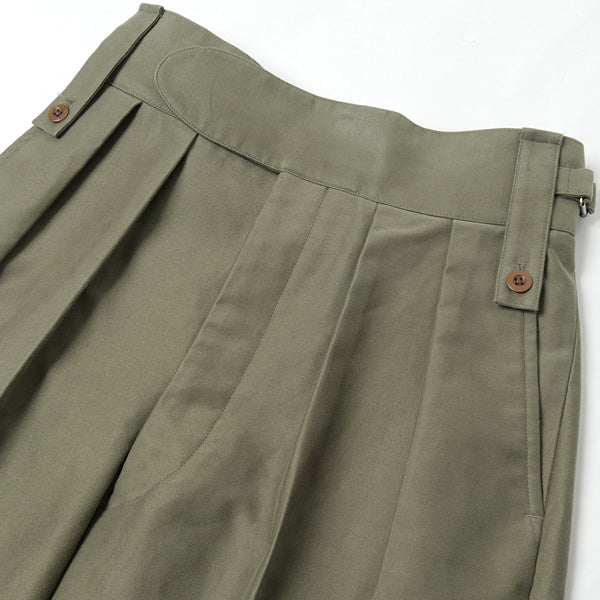 Cotton / Cashmere Moleskin Beltless