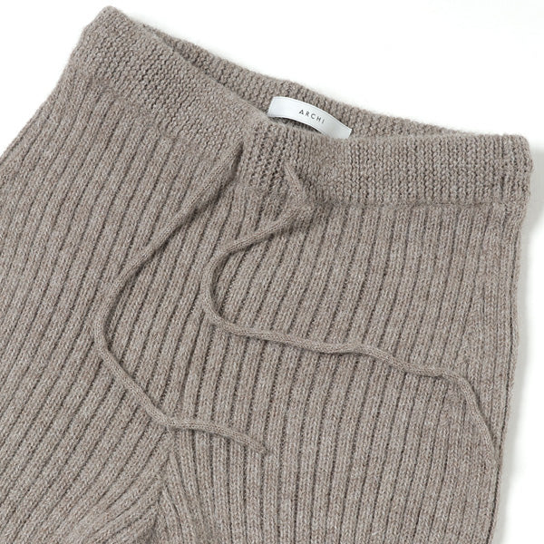 ALPACA LOW GAUGE KNIT PANTS