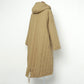 ORGANIC COTTON STRIPE QUILT MODS COAT