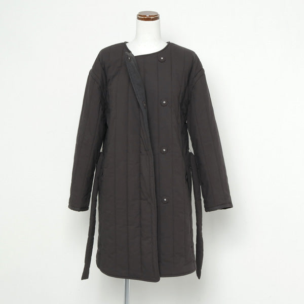 ORGANIC COTTON STRIPE QUILT COAT