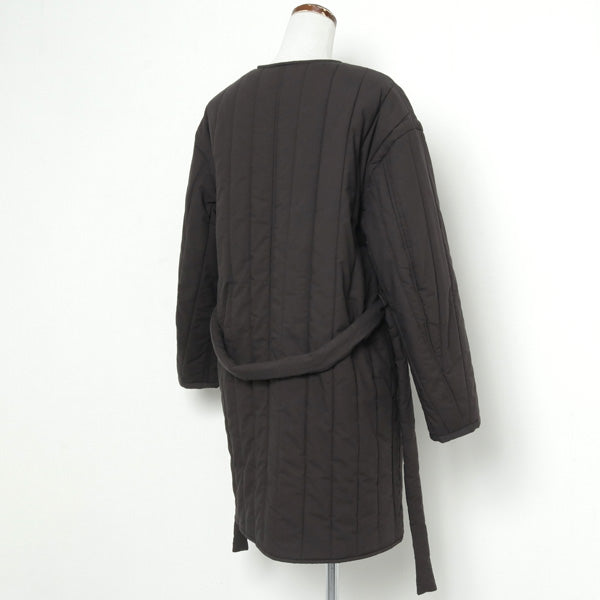 ORGANIC COTTON STRIPE QUILT COAT