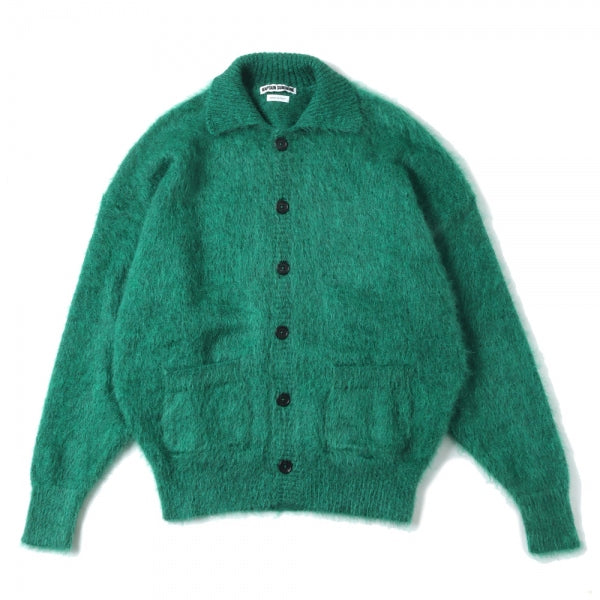 Brushed Wool Mohair Cardigan