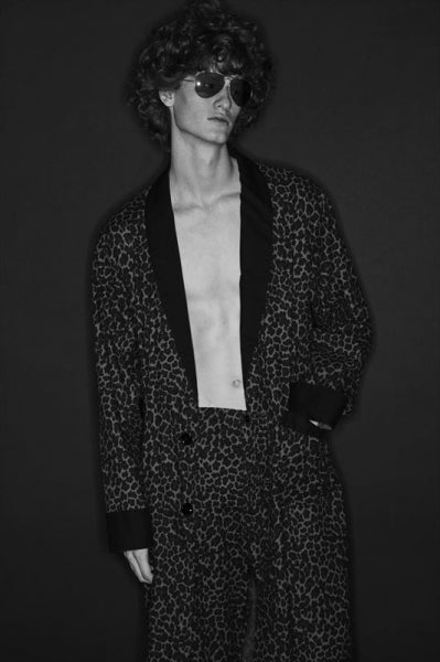 Flannel Leopard Pajama