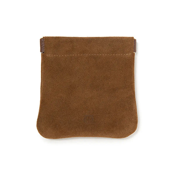 SNAP TOP WALLET COW SUEDE