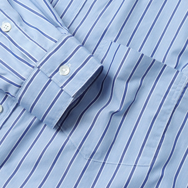 CORPORATE BLUE STRIPE REGULAR COLLAR SHIRT