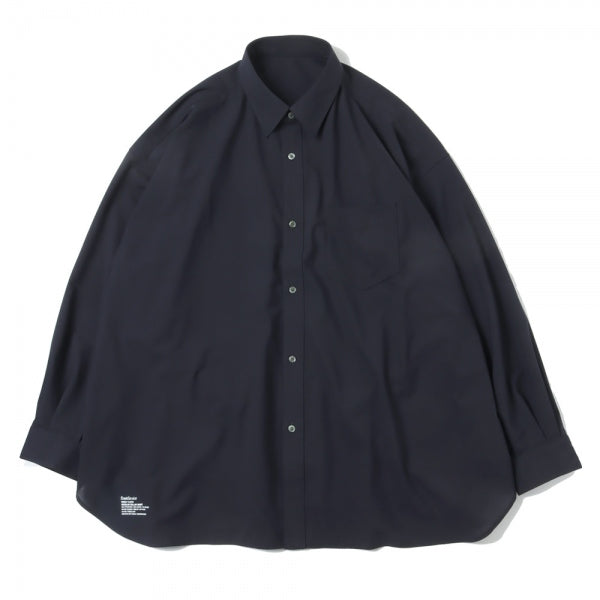 WOOLY CLOTH REGULAR COLLAR SHIRT