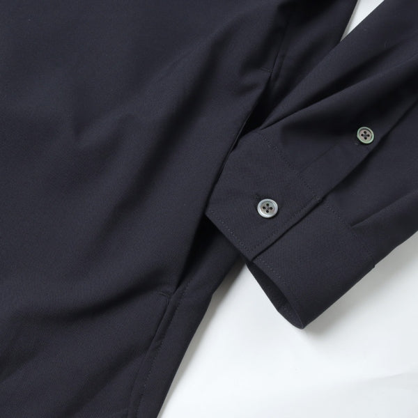 WOOLY CLOTH REGULAR COLLAR SHIRT