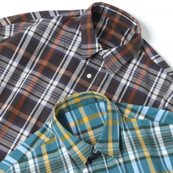 CORPORATE CHECK REGULAR COLLAR SHIRT