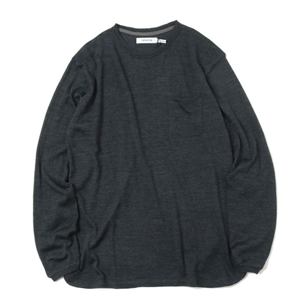 DWELLER L/S TEE WOOL JERSEY Mt.Breath Wool (C4019