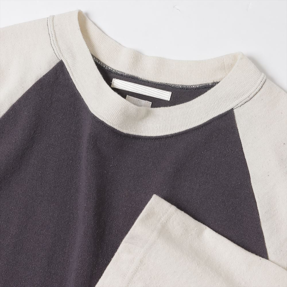 C/Silk Nep Baseball Raglan Tee