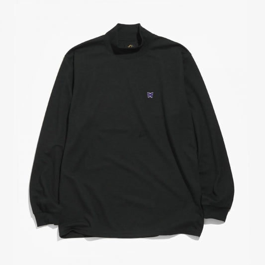L/S Mock Neck Tee - Poly Jersey