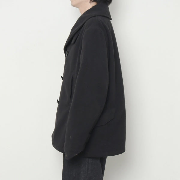 LH Pea Coat - Polyester Fake Melton