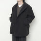 LH Pea Coat - Polyester Fake Melton