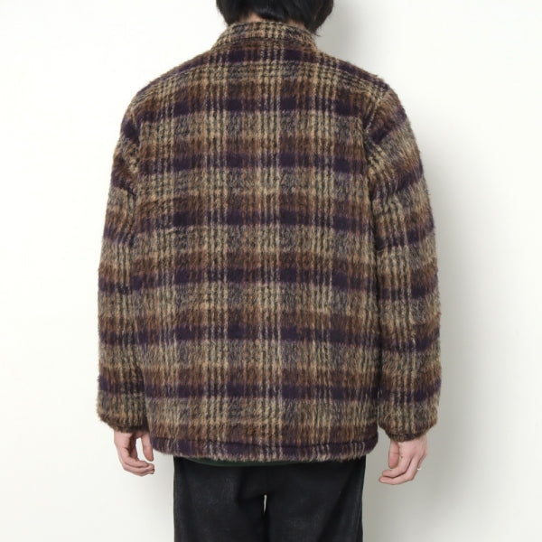 Coach Jacket -A/PE/W/AP Shaggy Plaid