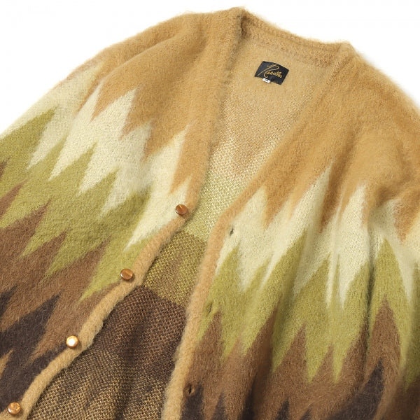 Mohair Cardigan - Zigzag