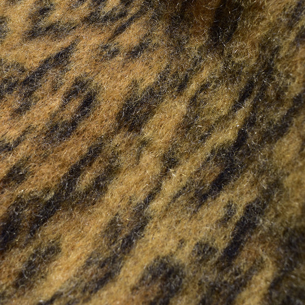 Kid Mohair Leopard Knit Long Cardigan