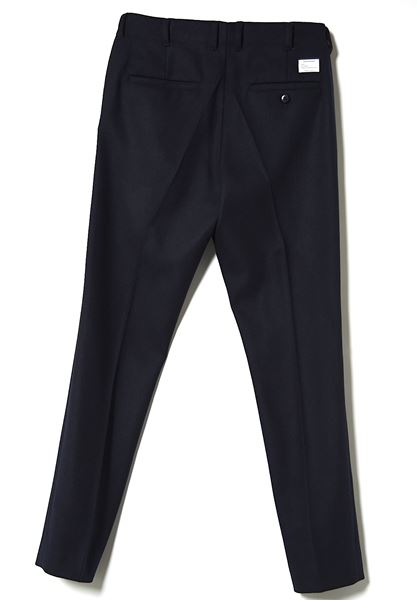 TROUSERS WOOL PIQUE