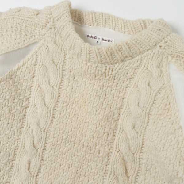 Fisherman Sweater - Covered Sweater OFF WHITE