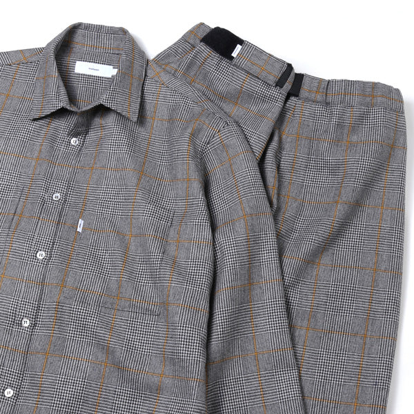 【graphpaper】Glencheck Wool L/S Box Shirt