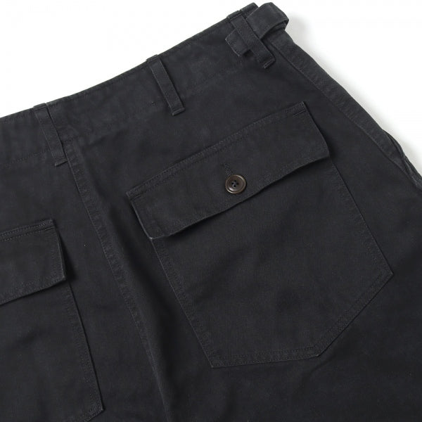 UTILITY PANTS WIDE ORGANIC COTTON HERRINGBONE