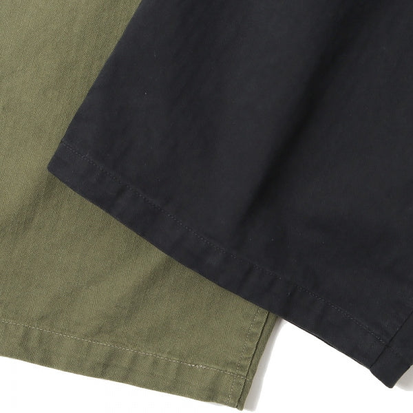 UTILITY PANTS WIDE ORGANIC COTTON HERRINGBONE