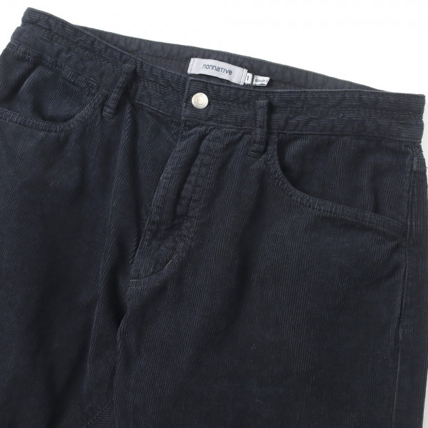 DWELLER 5P JEANS 02 COTTON CORD OVERDYED