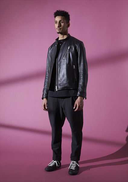 Knit Tuck Tapered Pants