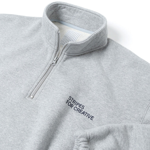 HALF ZIP SWEAT