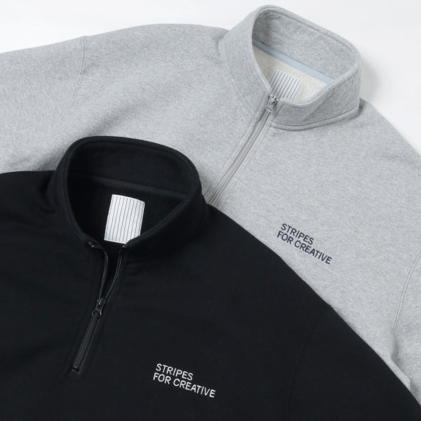 HALF ZIP SWEAT