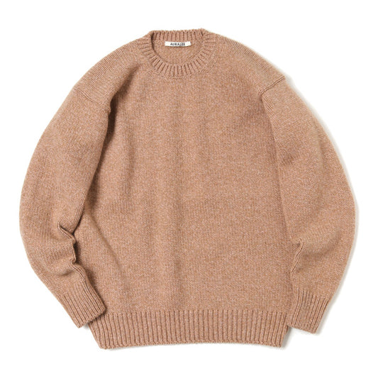 CAMEL WOOL MIX KNIT P/O