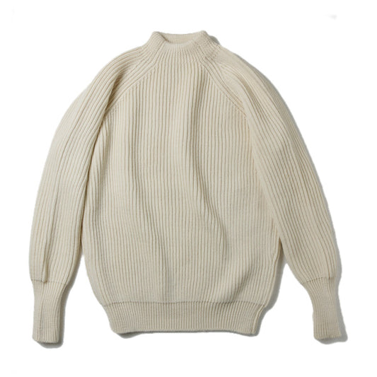 FISHERMAN KNIT CREW NECK