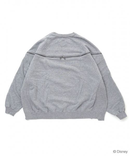 MICKEY ZIPPER CREWNECK