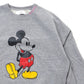 MICKEY ZIPPER CREWNECK