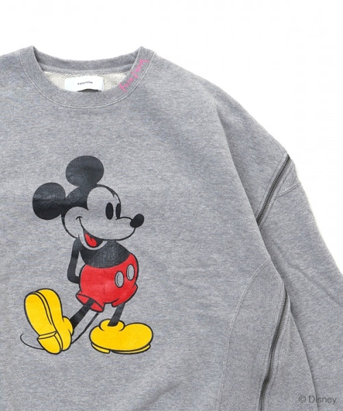 MICKEY ZIPPER CREWNECK