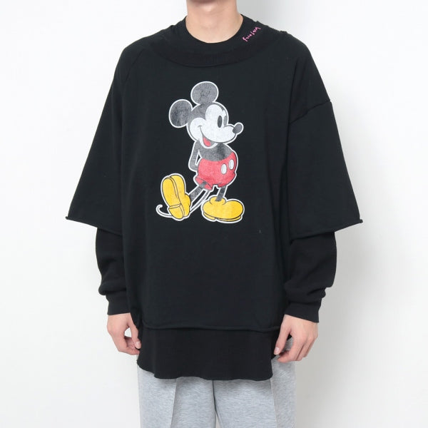 MICKEY LAYERD LONG SLEEVE TEE