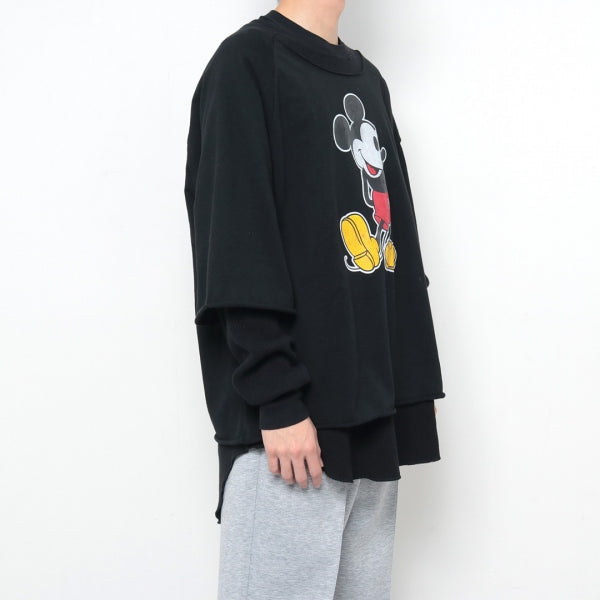 MICKEY LAYERD LONG SLEEVE TEE