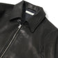 PATINA DEERSKIN ITALIAN-COLLAR JACKET