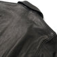 PATINA DEERSKIN ITALIAN-COLLAR JACKET