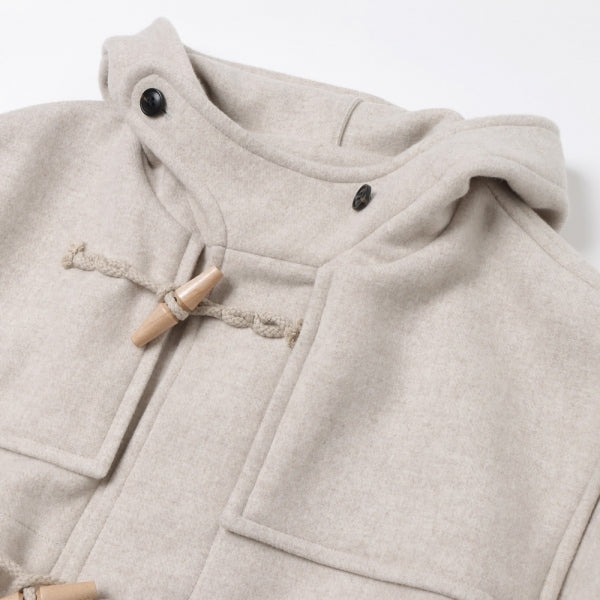 DOUBLE CLOTH MELTON DUFFLE COAT