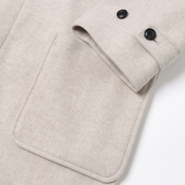 DOUBLE CLOTH MELTON DUFFLE COAT