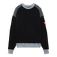 PANEL SHOULDER HEAVY CREW NECK