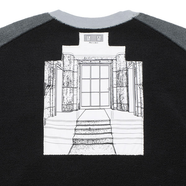 PANEL SHOULDER HEAVY CREW NECK