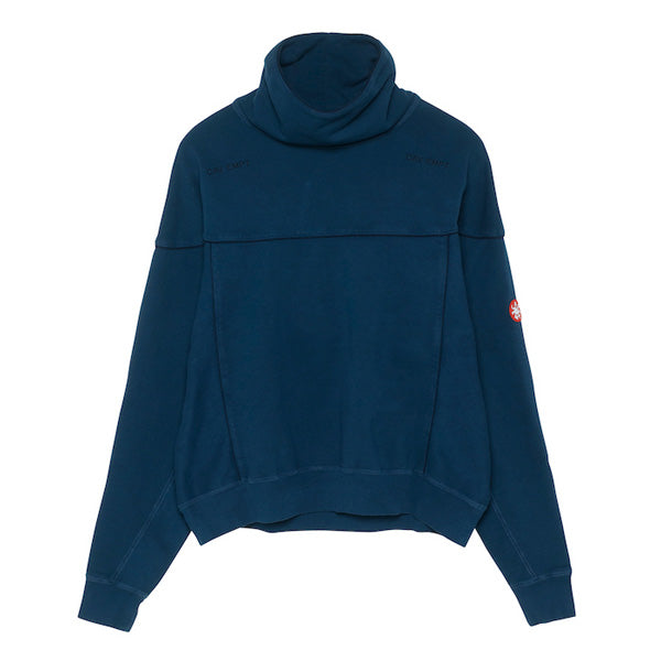 OVERDYE DEVIDE STAND COLLAR SWEAT