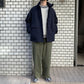 UTILITY PANTS WIDE ORGANIC COTTON HERRINGBONE